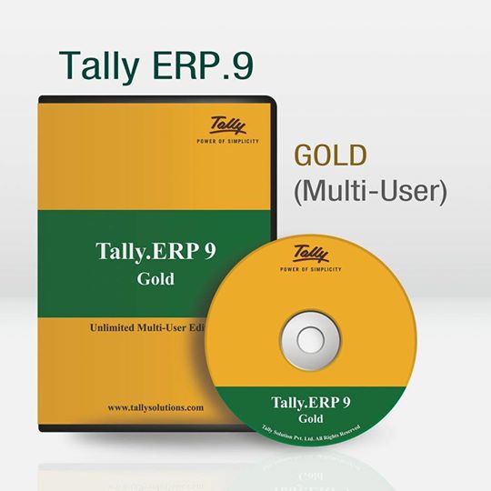 TALLY ERP SOFTWARE GOLD -(MULTI USER)
